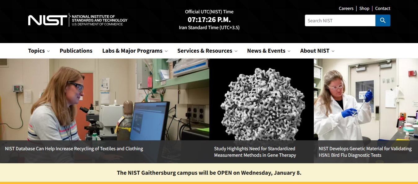 NIST (National Institute of Standards and Technology)