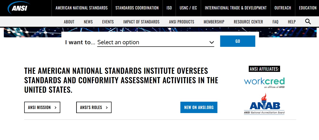 ANSI (American National Standards Institute)