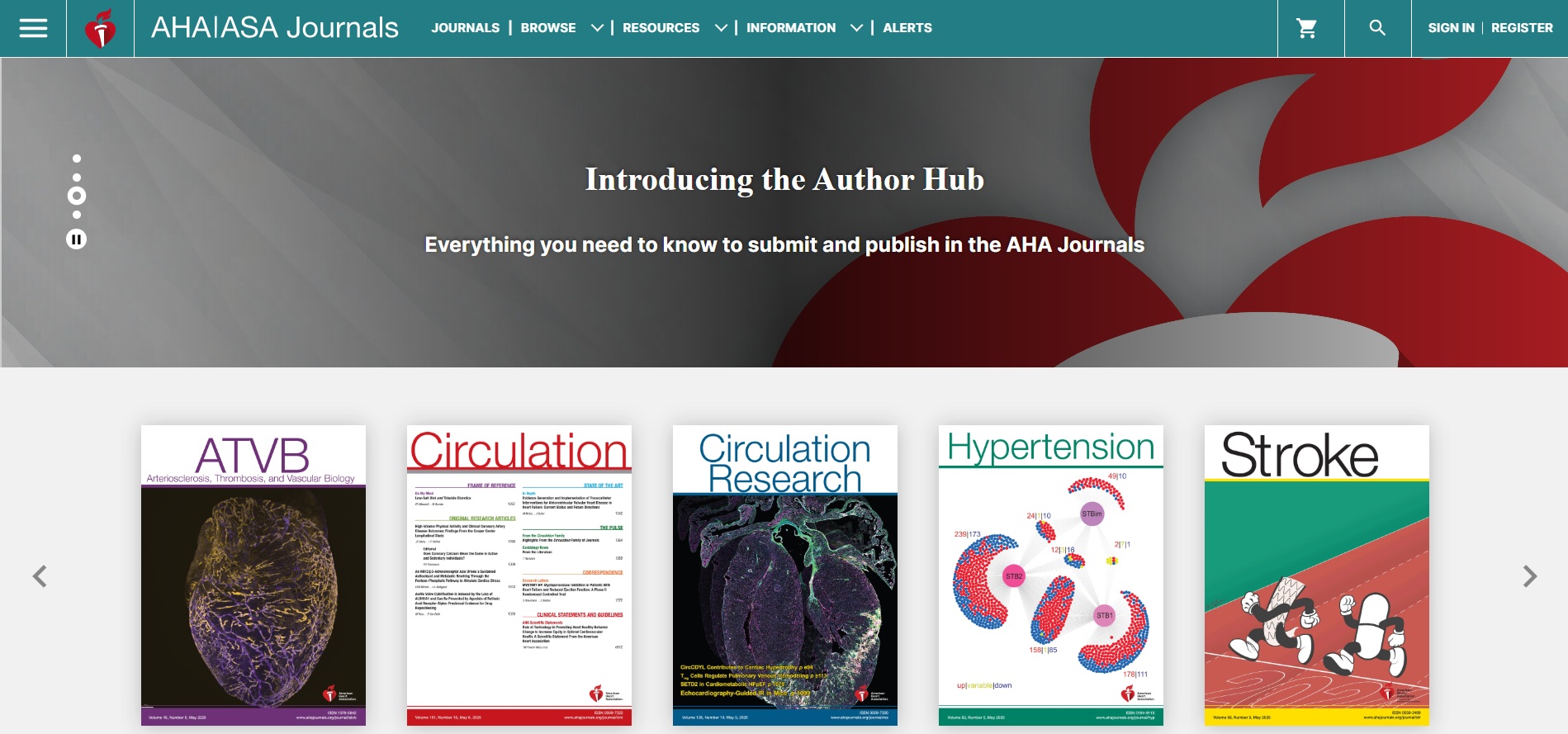 پایگاه  AHA Journals چیست؟