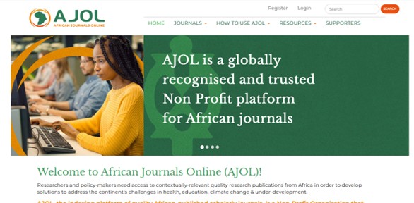 پایگاه AJOL چیست؟