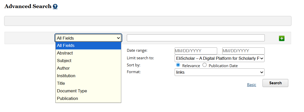 دانلود مقالات دانشگاه ییل 1 راهنمای جستجو در پایگاه مقالات دانشگاه ییل