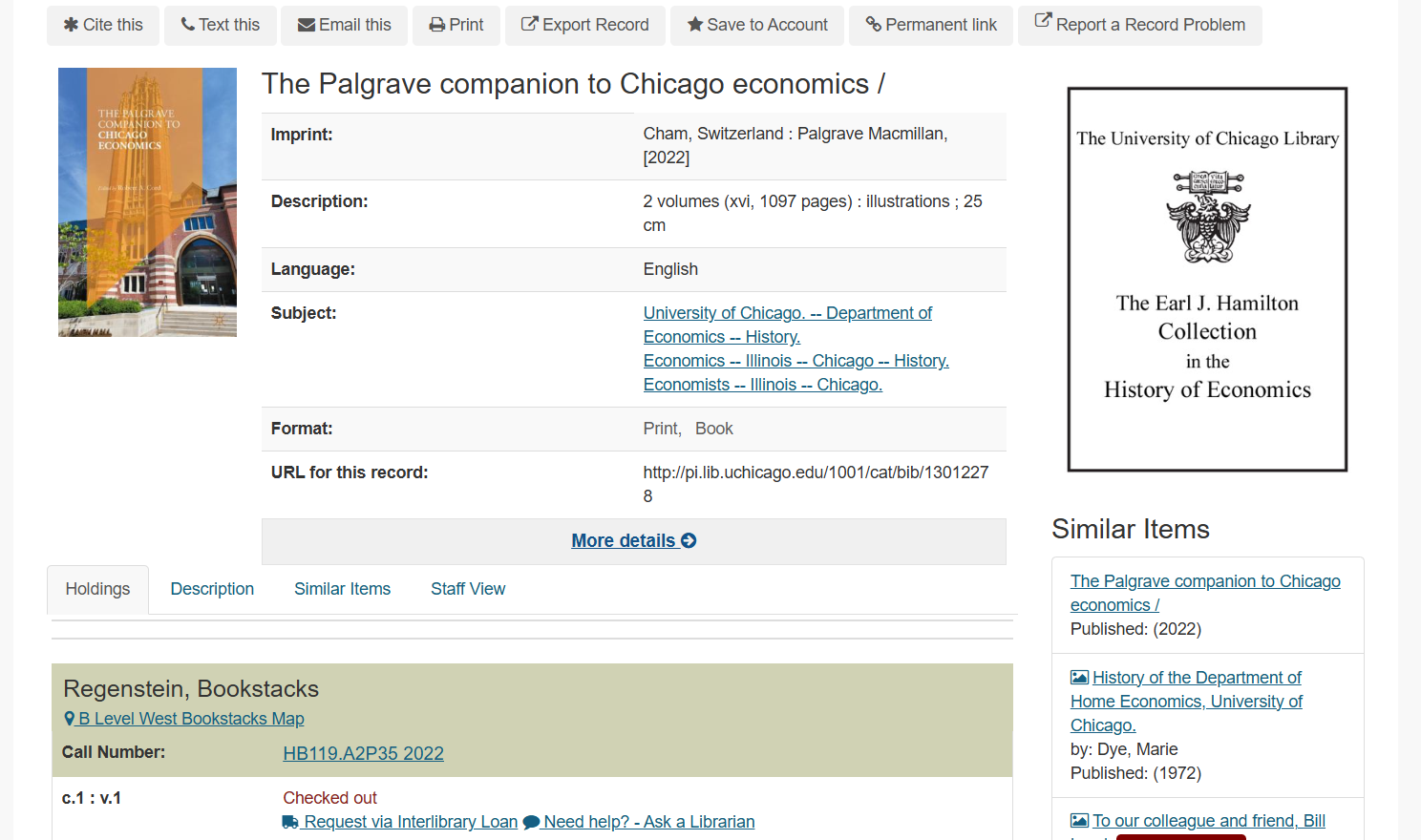 دانلود مقالات دانشگاه شیکاگو 4 صفحه دانلود مقاله در https://www.lib.uchicago.edu/