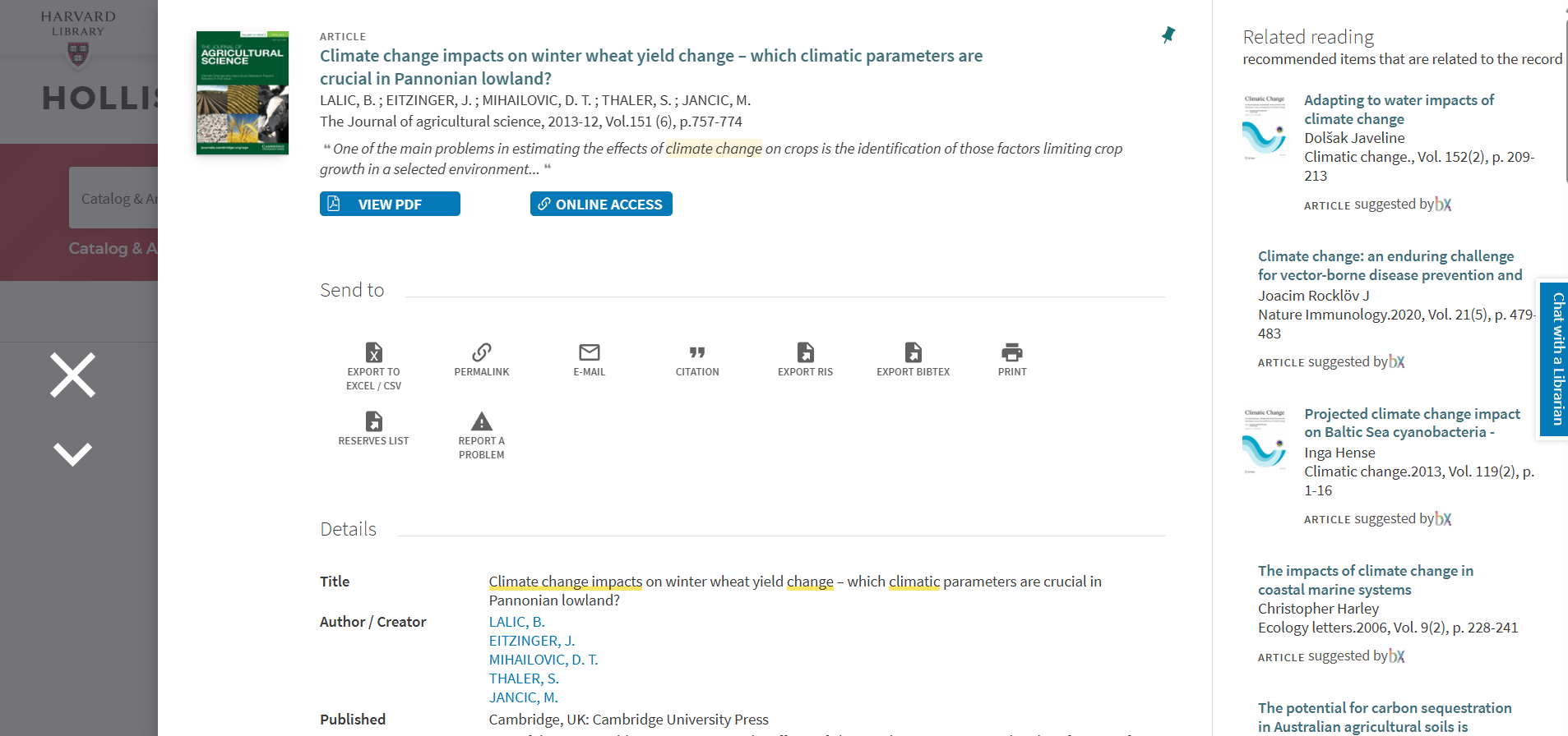 راهنمای دانلود مقالات دانشگاه هاروارد از https://library.harvard.edu/