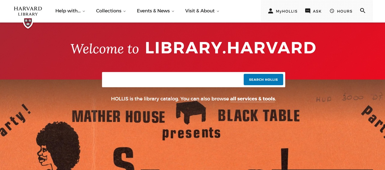 راهنمای جستجوی مقاله در Harvard Library