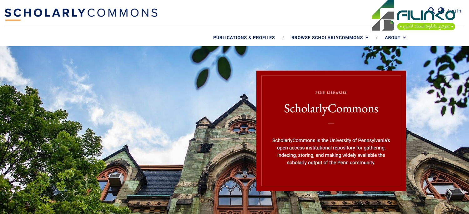 دانلود مقالات دانشگاه پنسیلوانیا