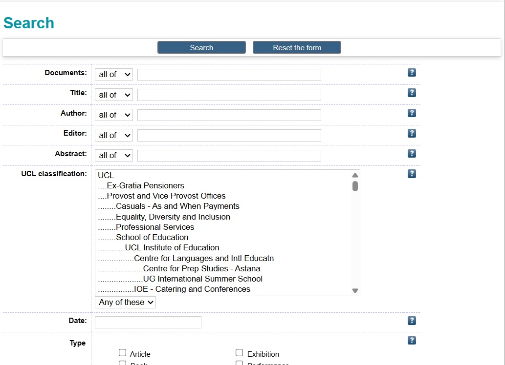 راهنمای جستجو در پایگاه مقالات کالج لندن